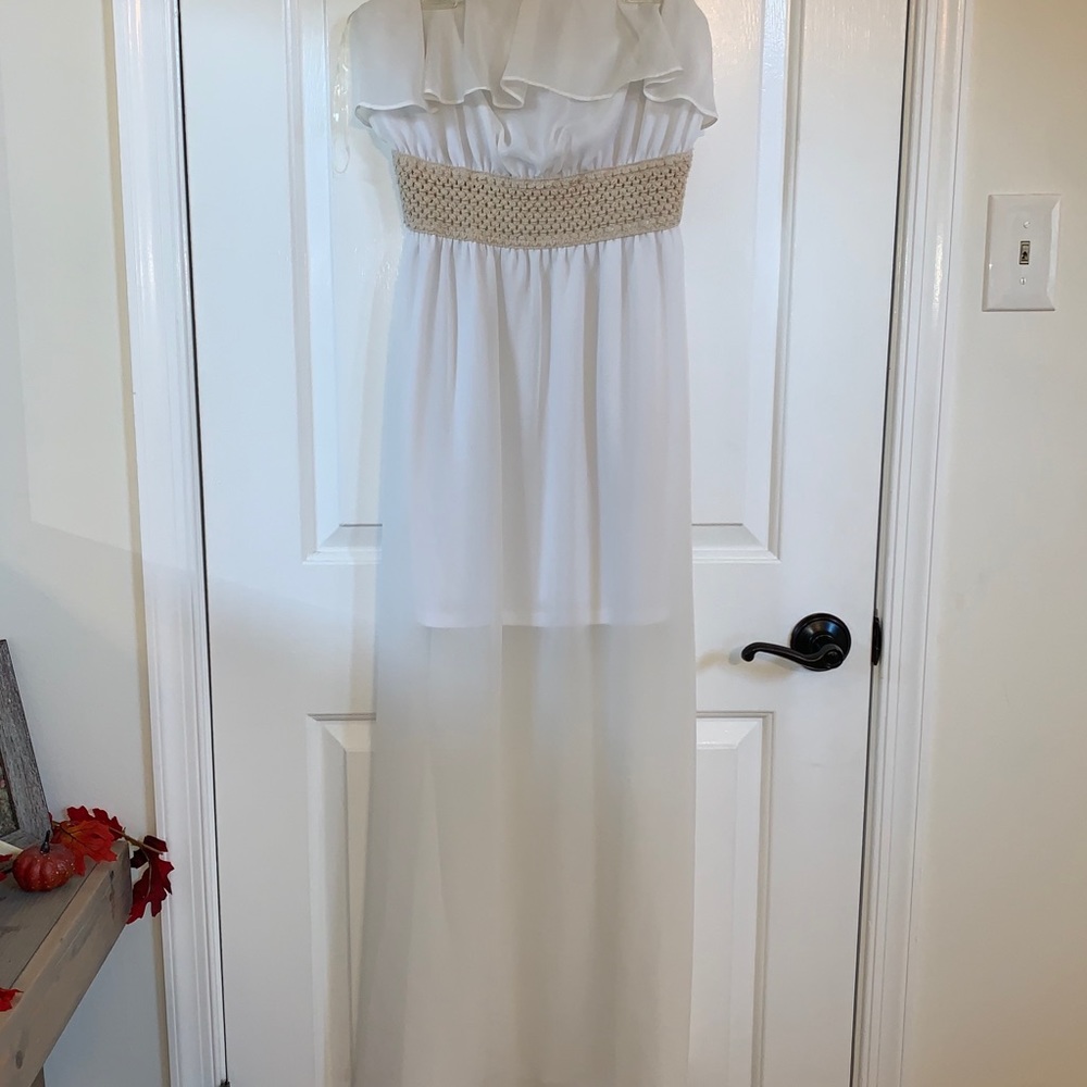 White dress
